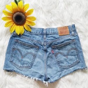 Levi’s High Waisted Shorts
